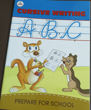 Prepare for School : Cursive Writing Abc