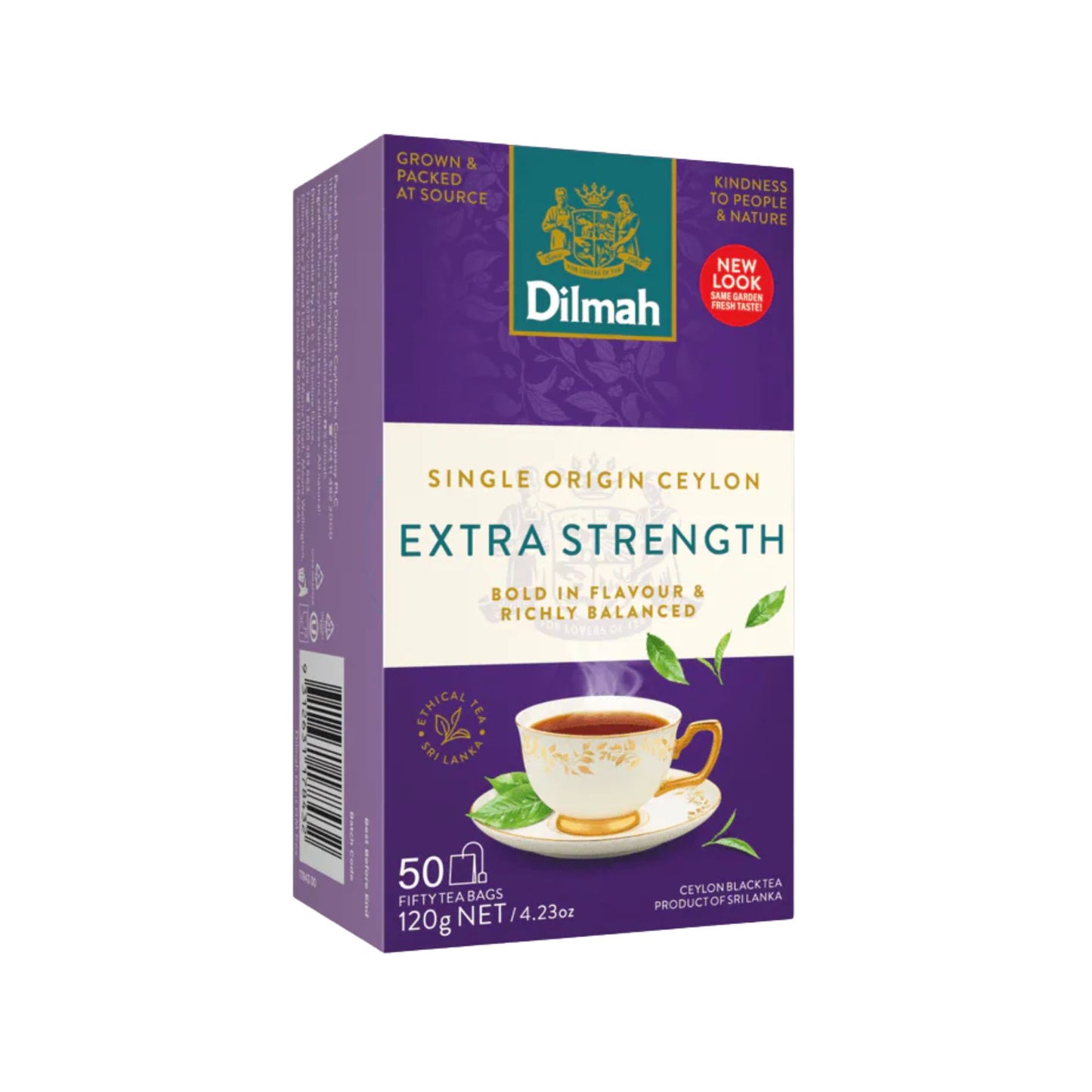 Dilmah Premium Ceylon Extra Strength (120g) 50 Tea Bags