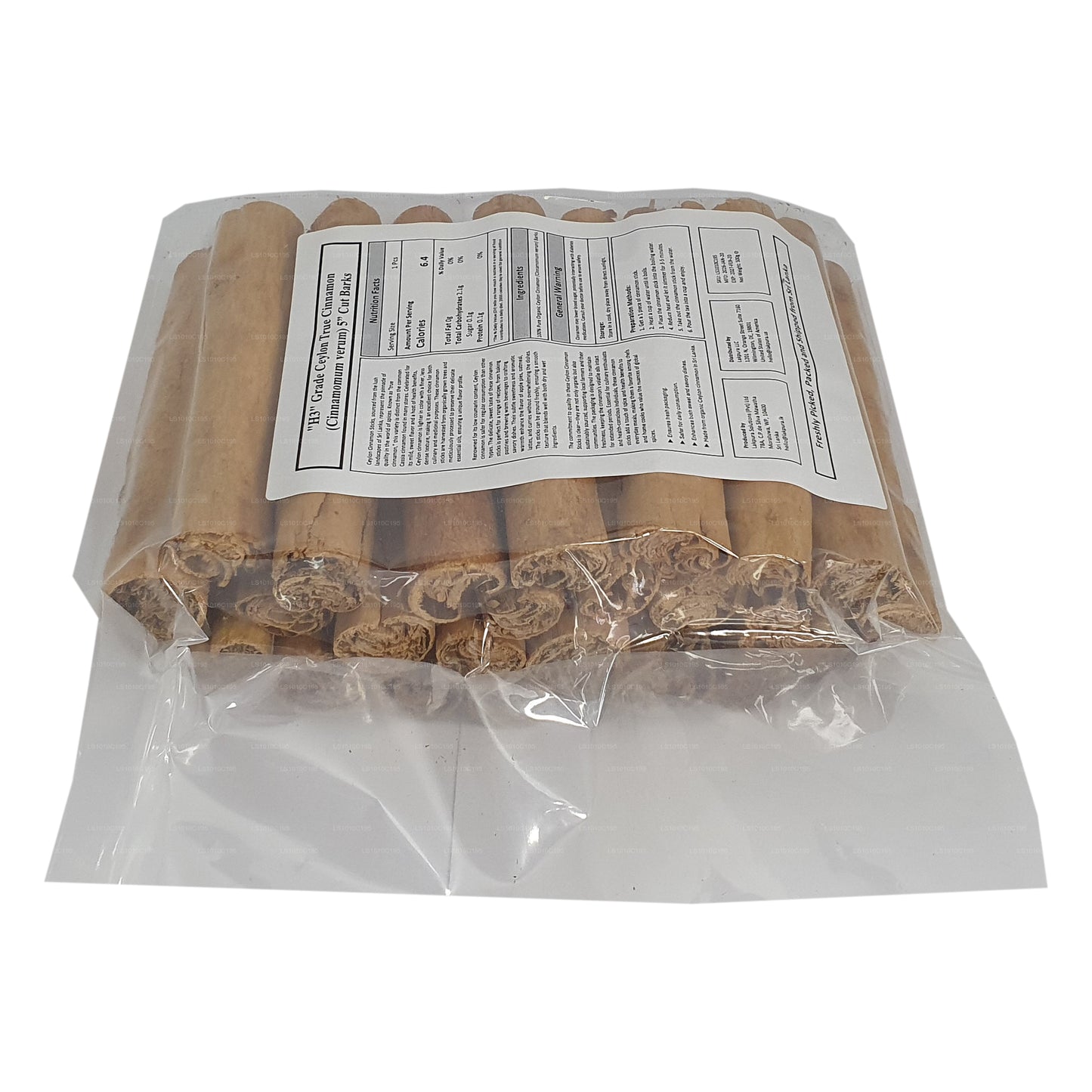 Lakpura® "H3" Grade Ceylon True Cinnamon Barks 5" Cut Pack