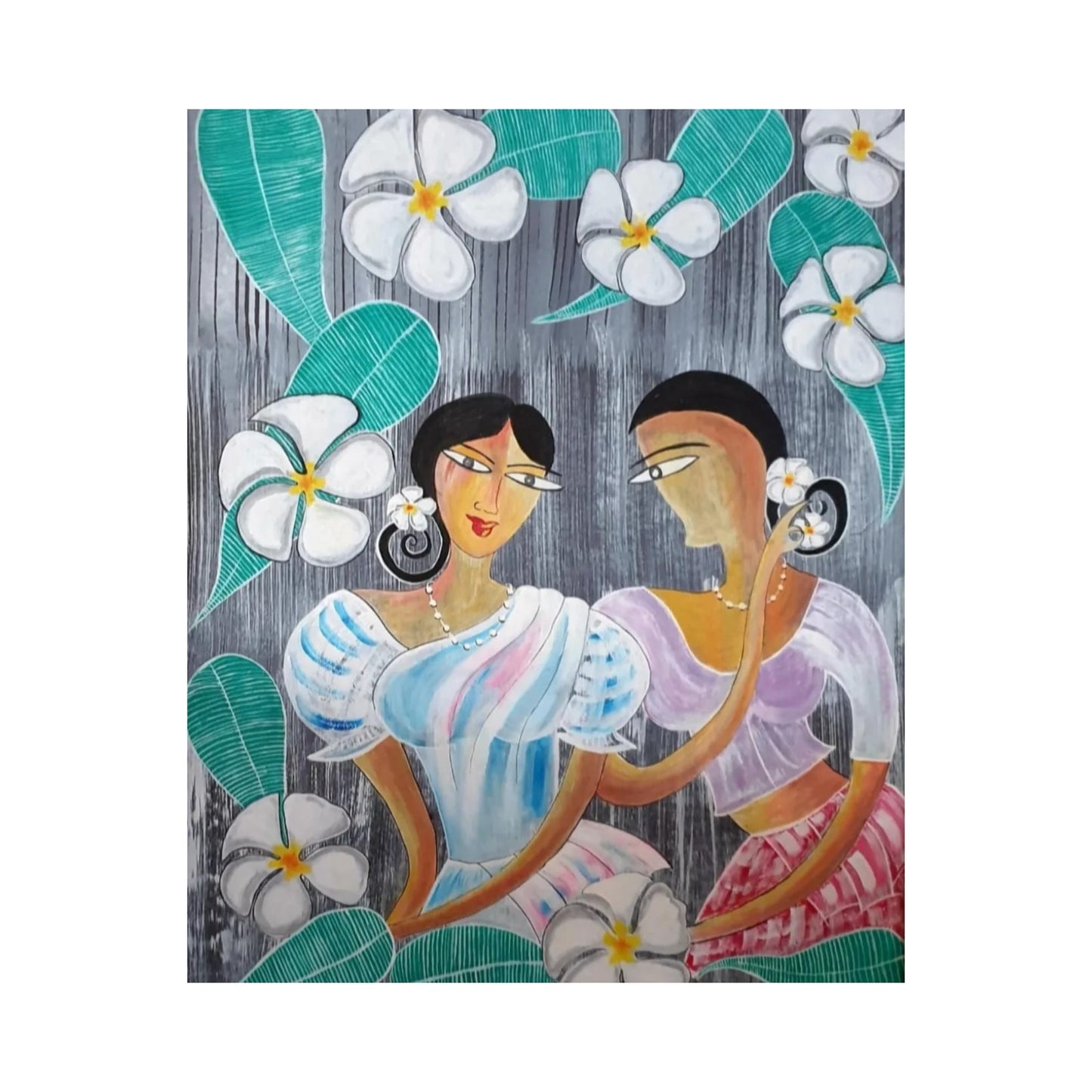 Lakpura® Flowers Among Flowers Wall Art