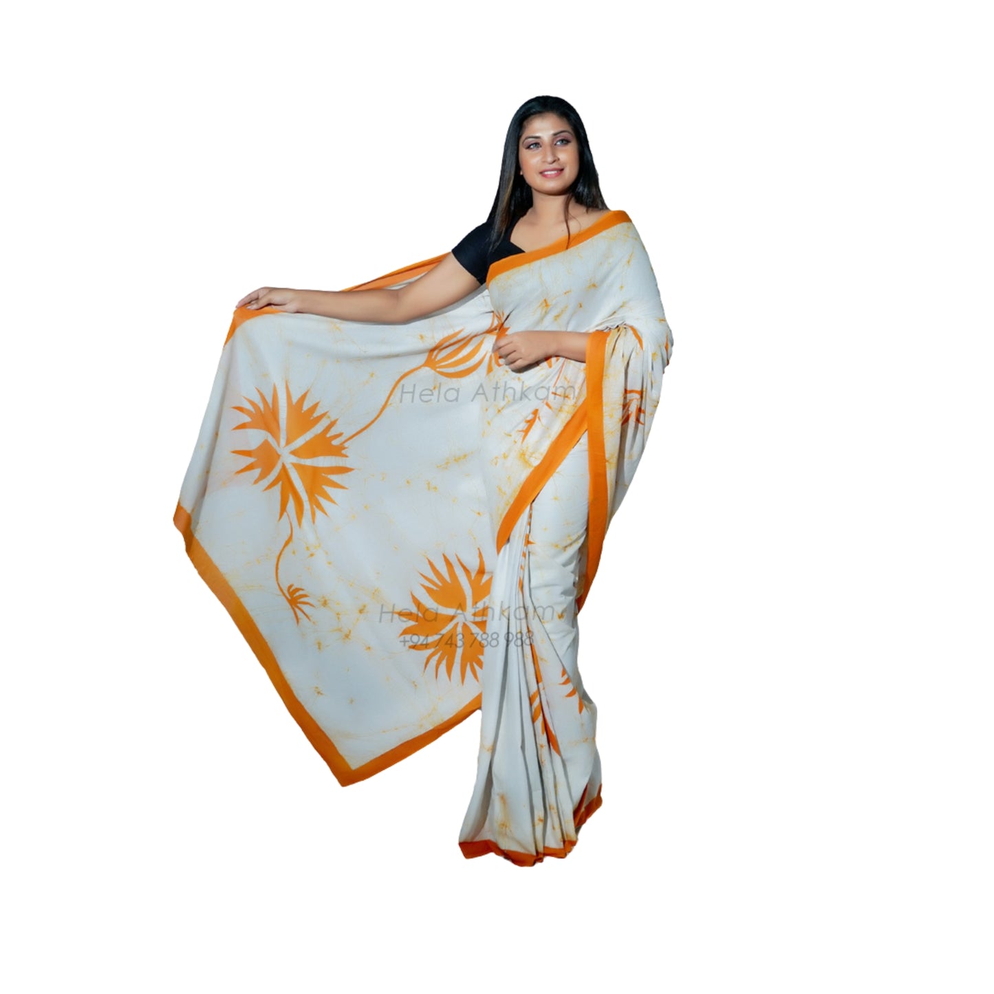 Lakpura Batik Saree (Design S027)