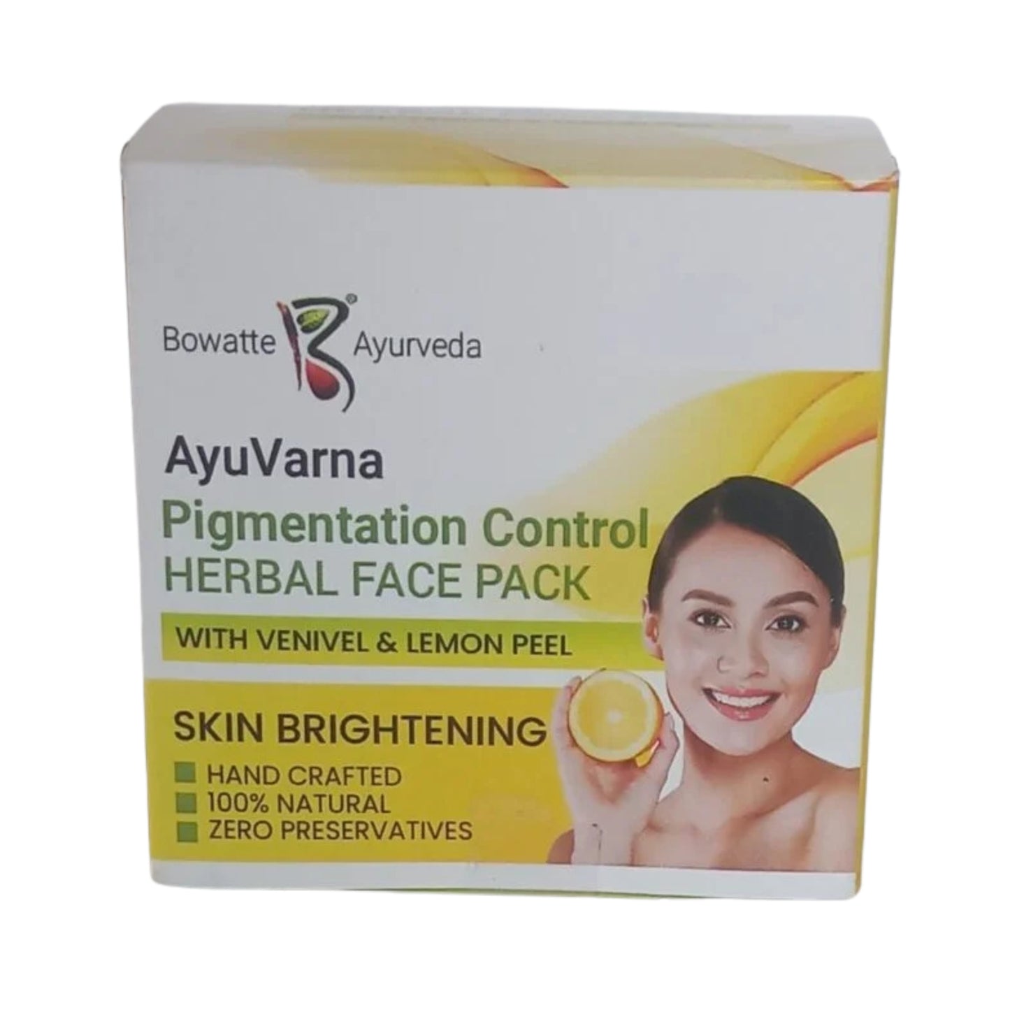 Bowatte Ayu Varna Pigmentation Control Herbal Face Pack (35g)