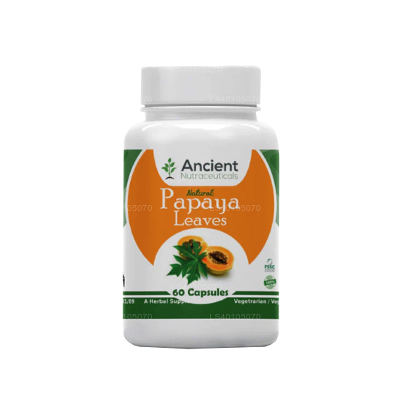 Ancient Nutra Papaya Leaves (60 Capsules)