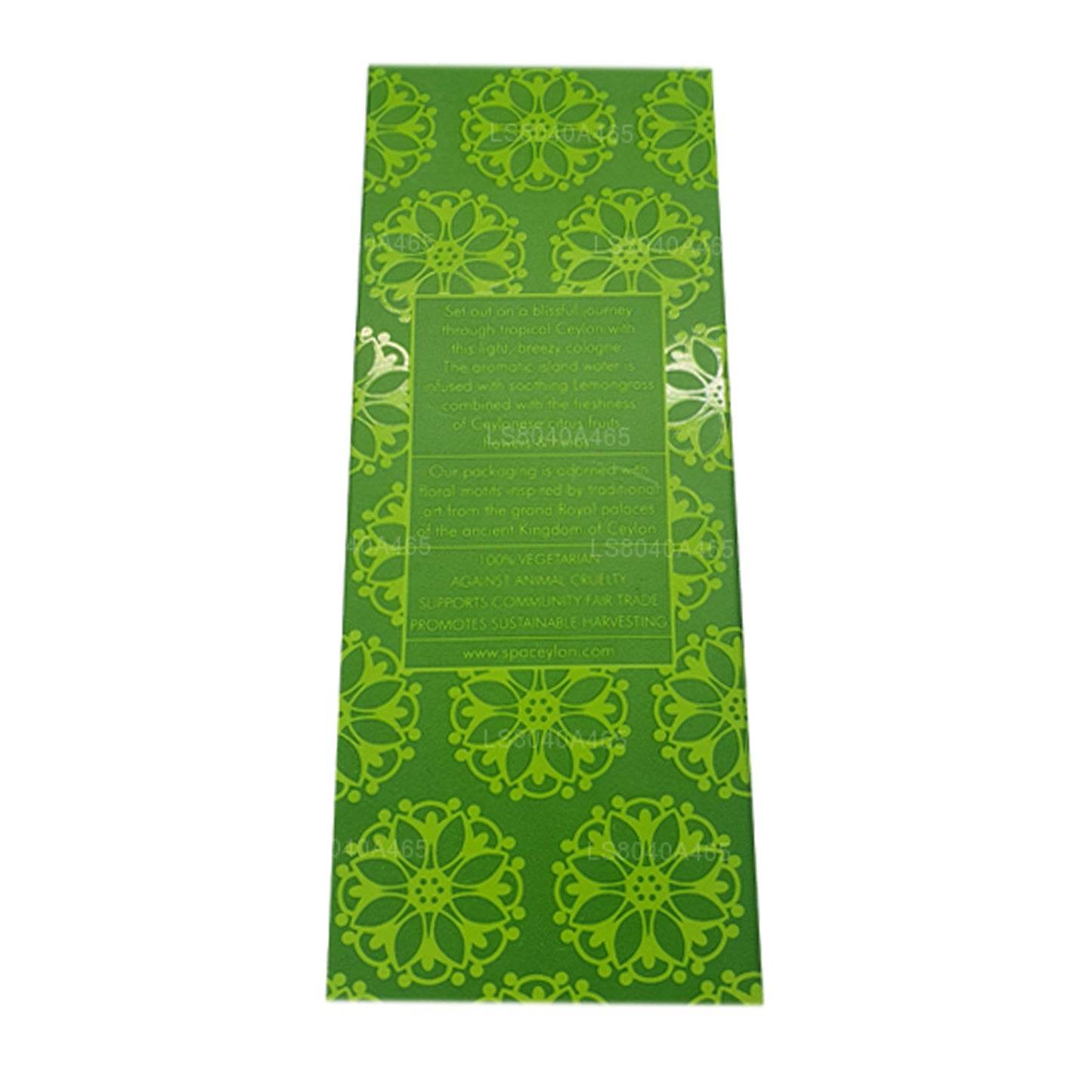 Spa Ceylon Lemongrass Citron Eau De Ceylon (100ml)