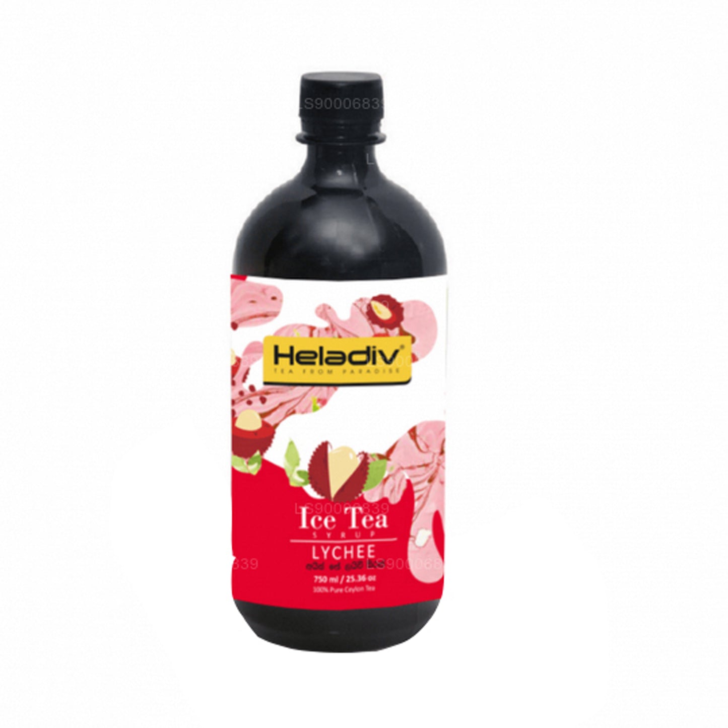 Heladiv Lychee Ice Tea Syrup (750ml)
