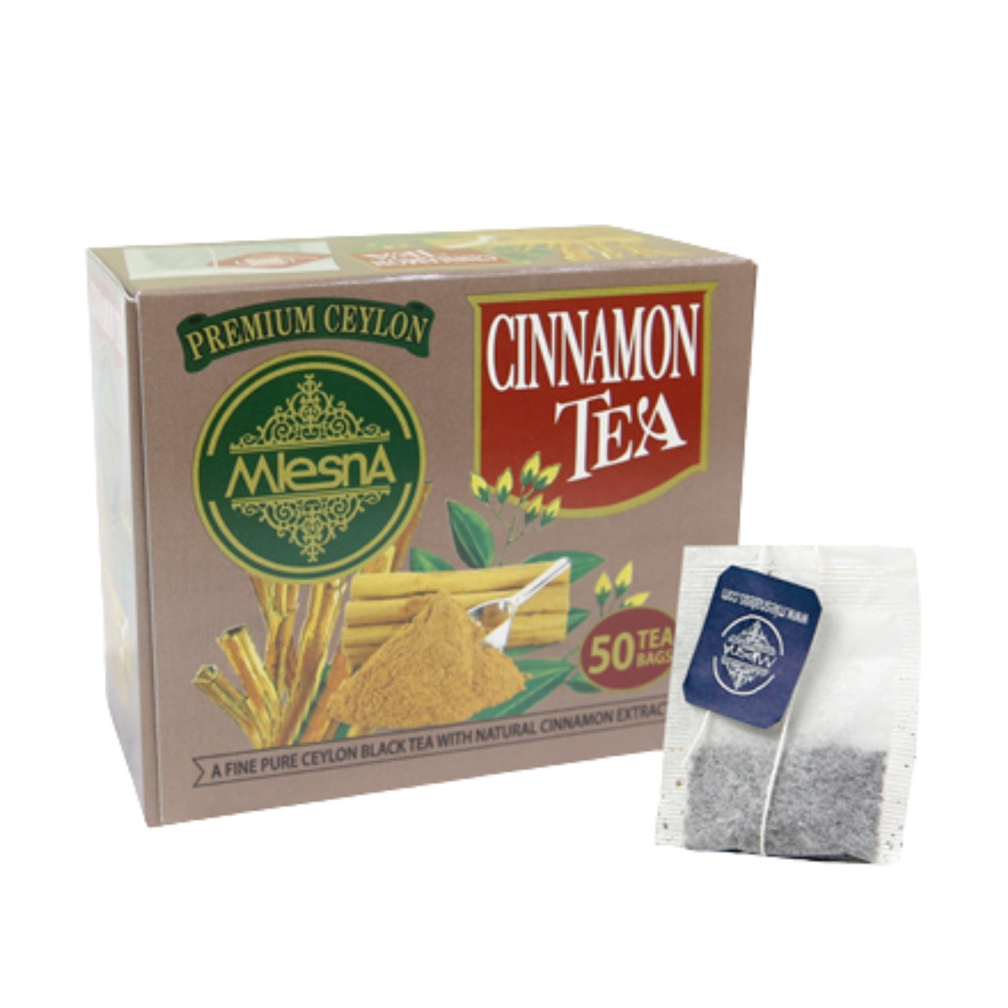 Mlesna Cinnamon Tea (100g) 50 Tea Bags