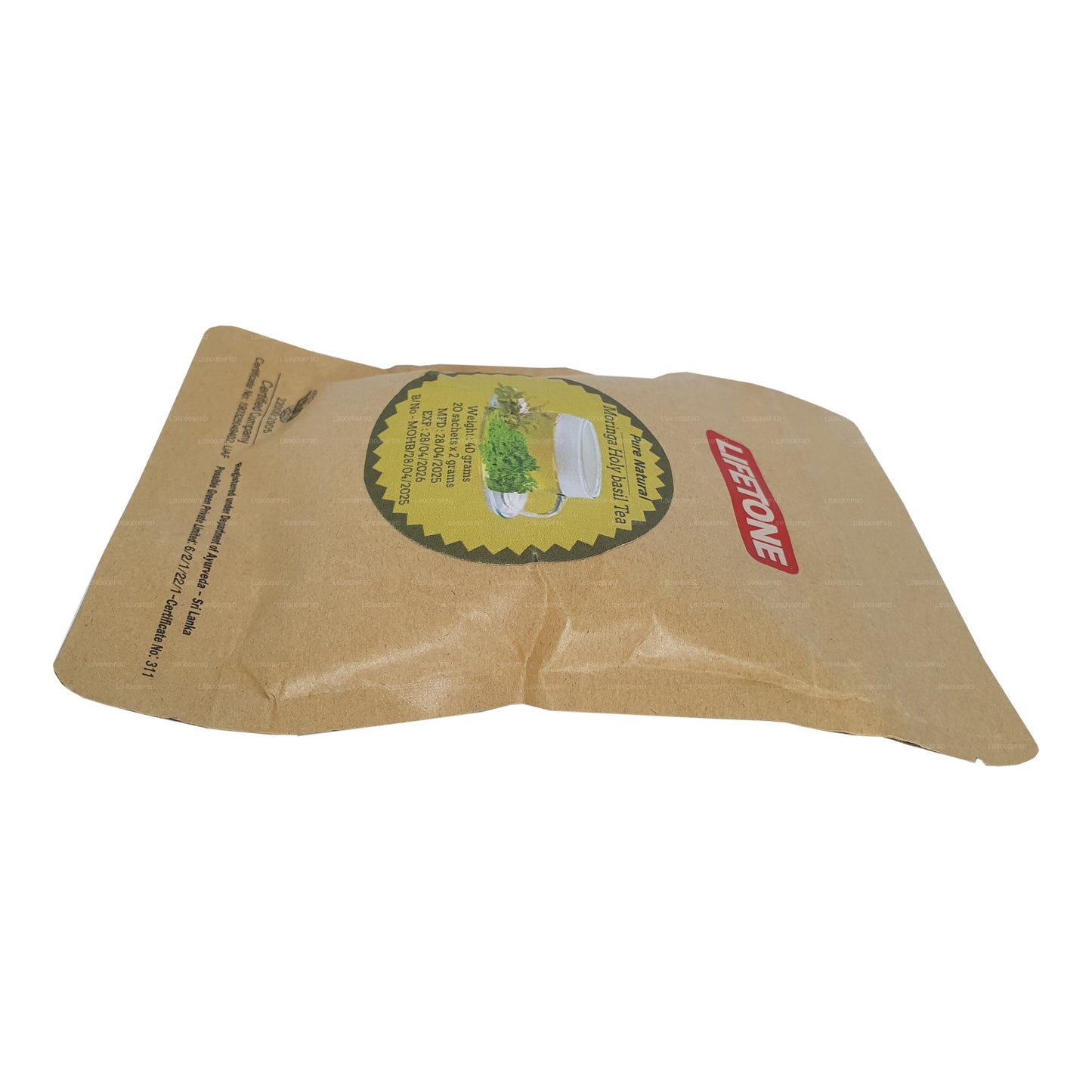 Lifetone Moringa Holy Basil Tea (40g)