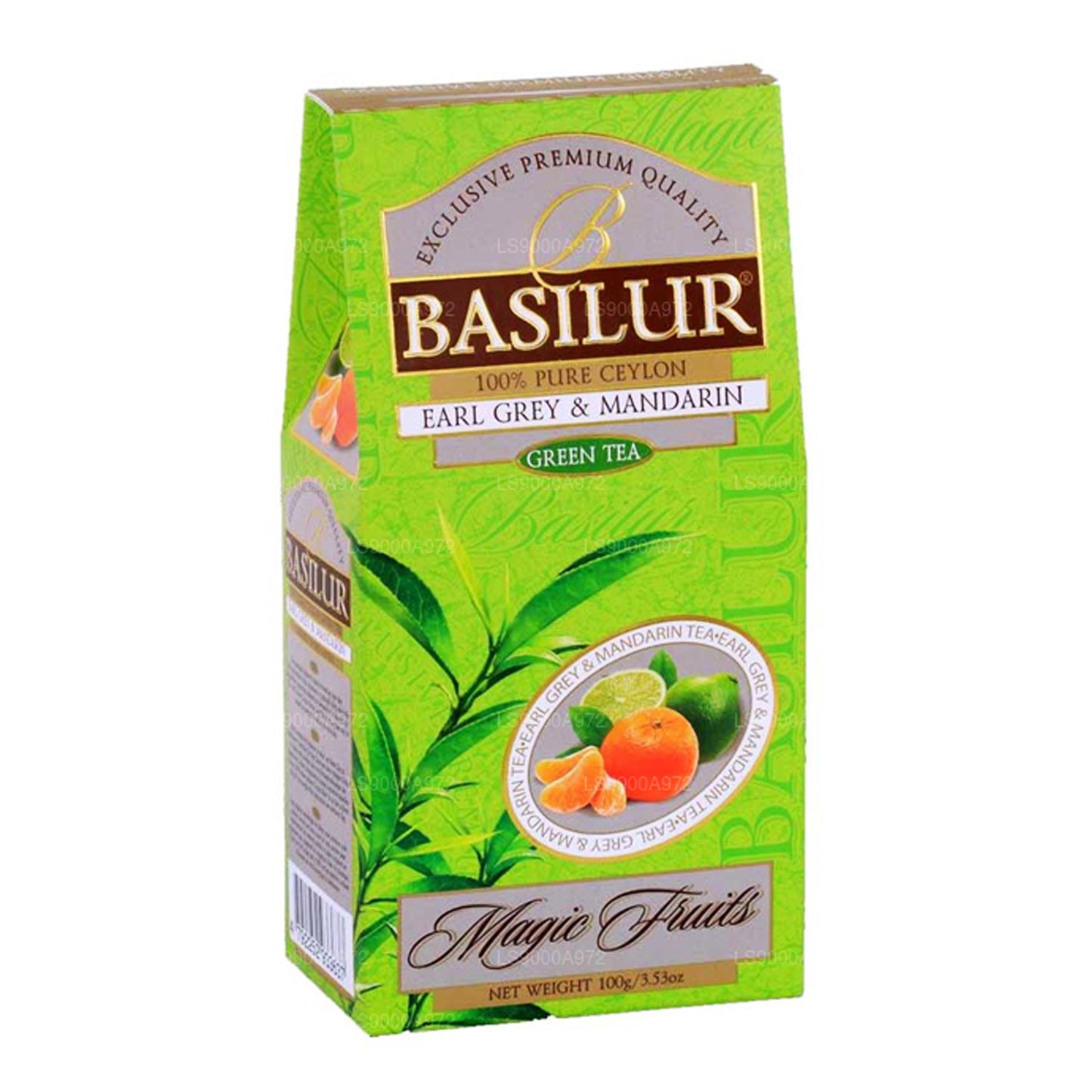 Basilur Magic Fruits Earl Grey & Mandarin Green Tea (100g)