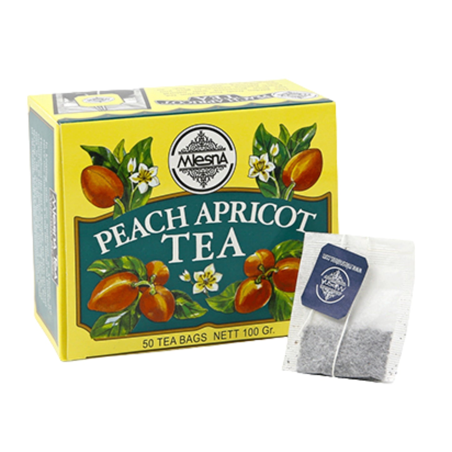 Mlesna Peach Apricot Tea (100g) 50 Tea Bags
