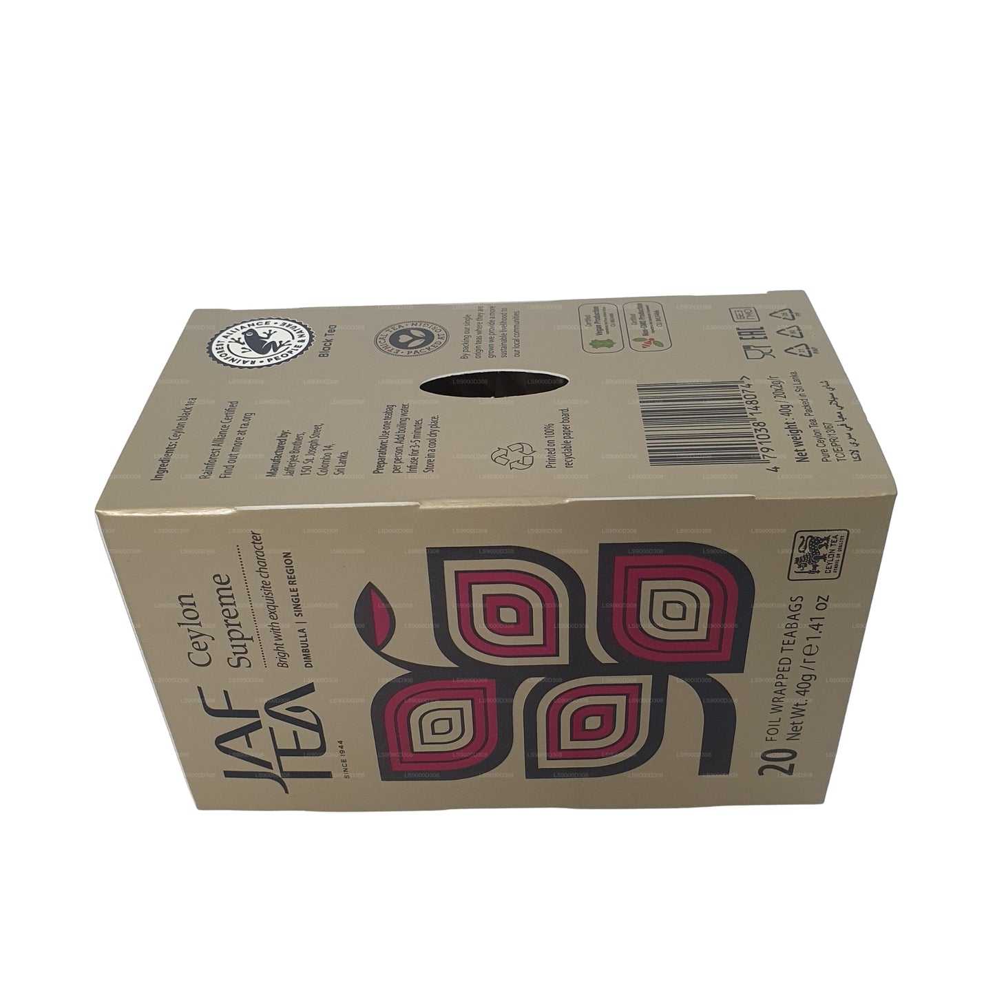 Jaf Classic Gold Collection Ceylon Supreme Tea