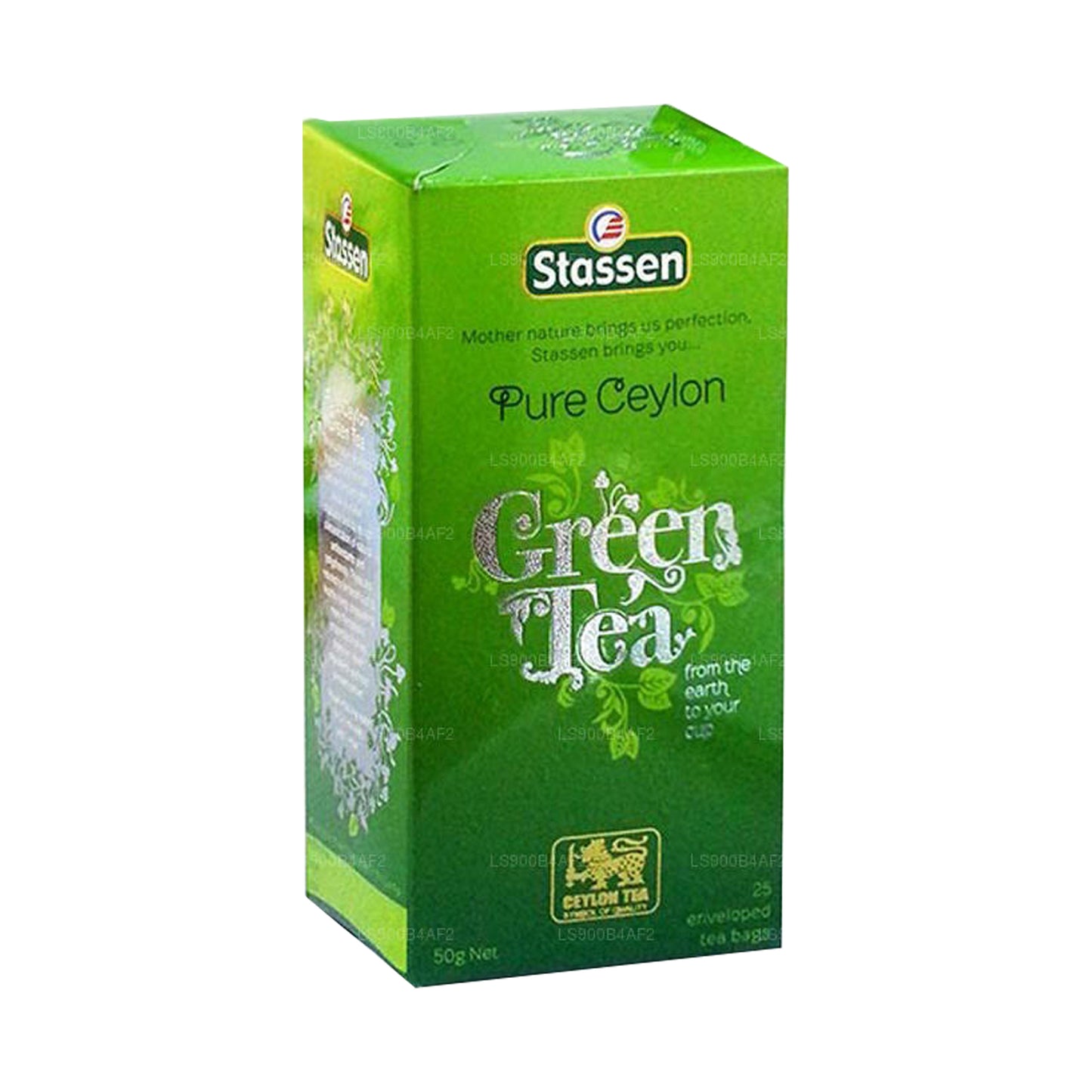 Stassen Pure Ceylon Green Tea (50g) 25 Tea Bags