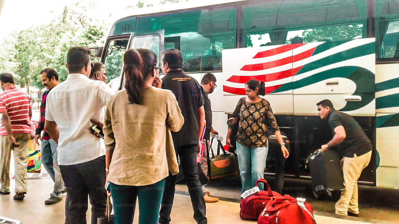 Transfer between Colombo Airport (CMB) and Hotel Panchi Beach, Induruwa