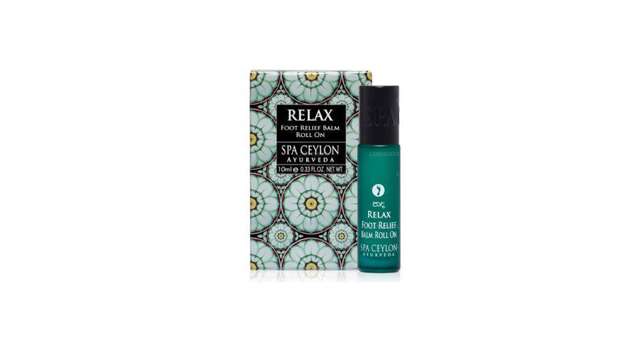 Spa Ceylon Relax Foot Relief Balm Roll On (10ml)