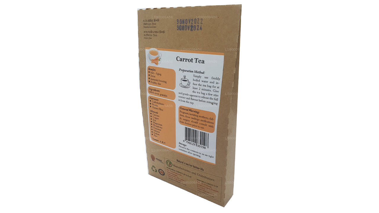 Lifetone Carrot Tea (40g) 20 Tea Bags