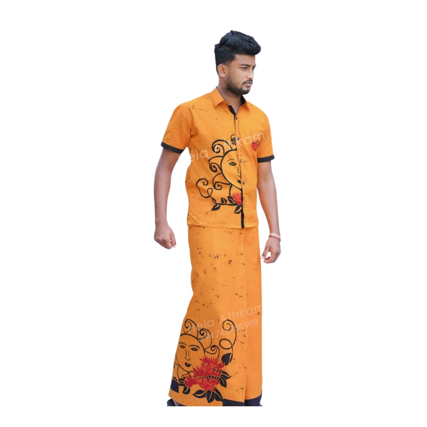 Lakpura® Batik Shirt and Sarong