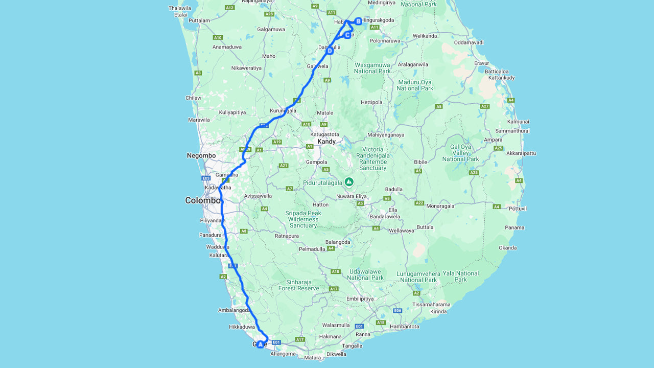 Wildlife and World Heritage Tour from Galle (2 Days)