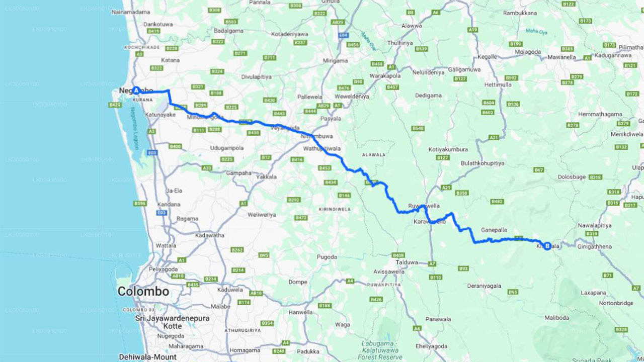 White Water Rafting from Negombo