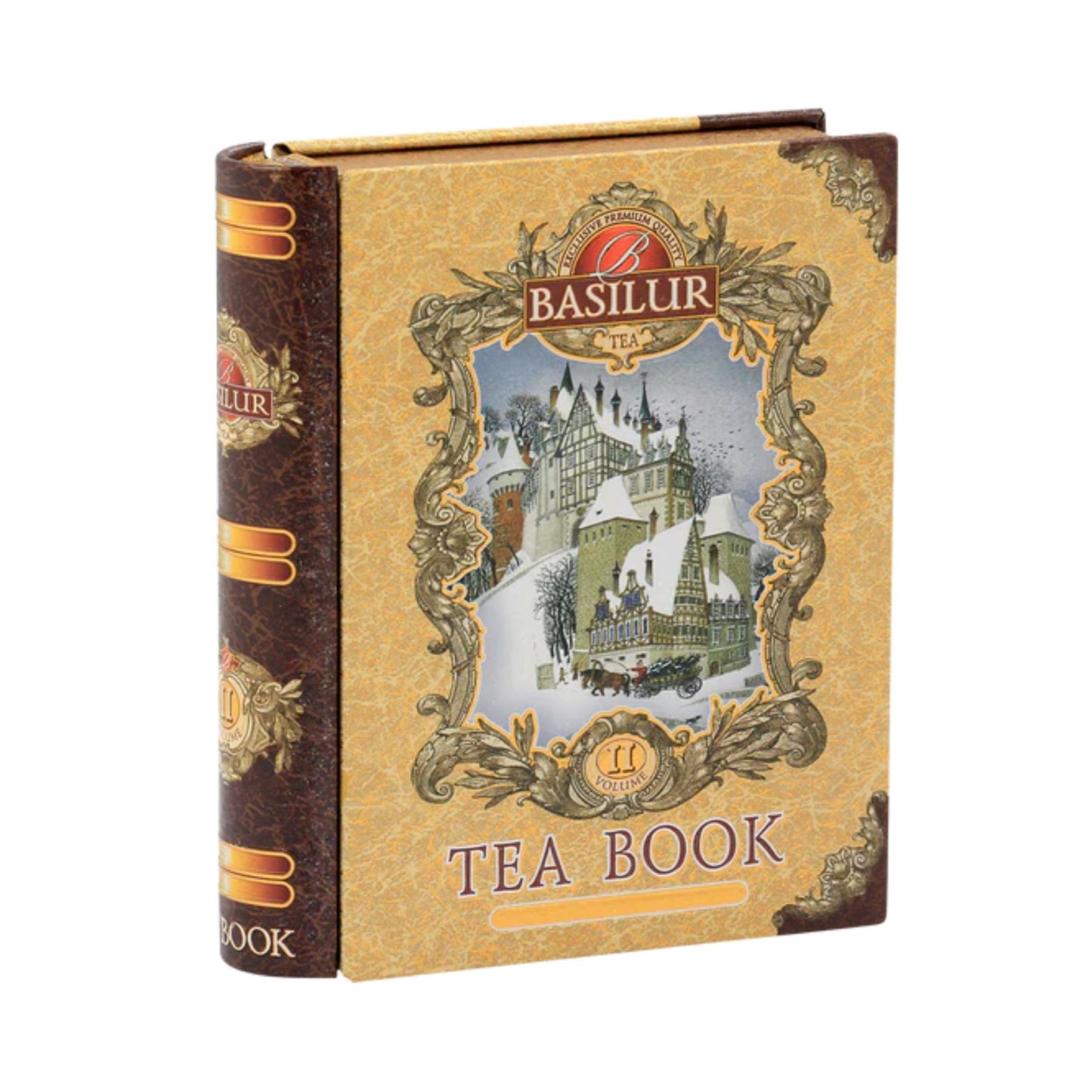 Basilur "Miniature Tea Book - Floral Papaya Black Tea II" (10g) Caddy