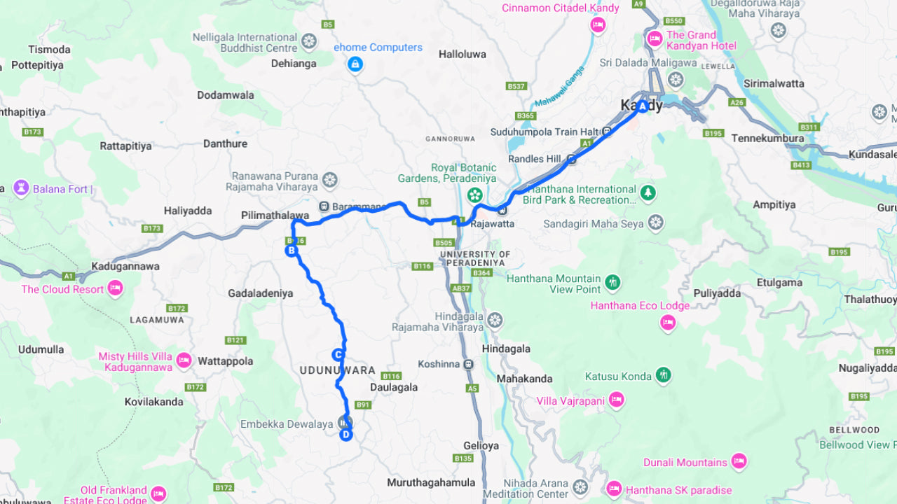 3 Temple Loop Cycling Tour from Kandy