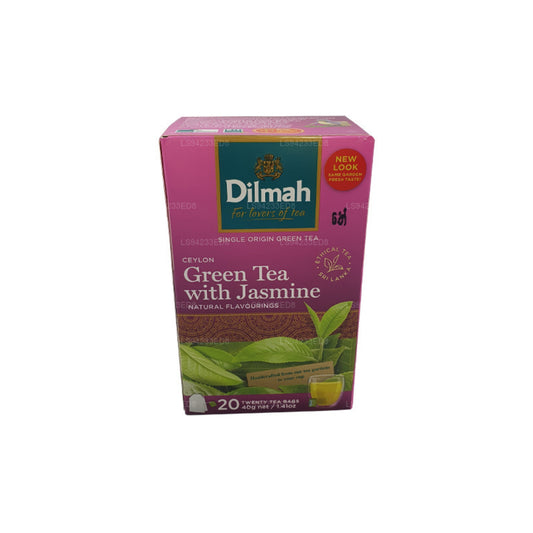 Dilmah Ceylon Green Tea with Jasmine (40g) 20 Tea Bags