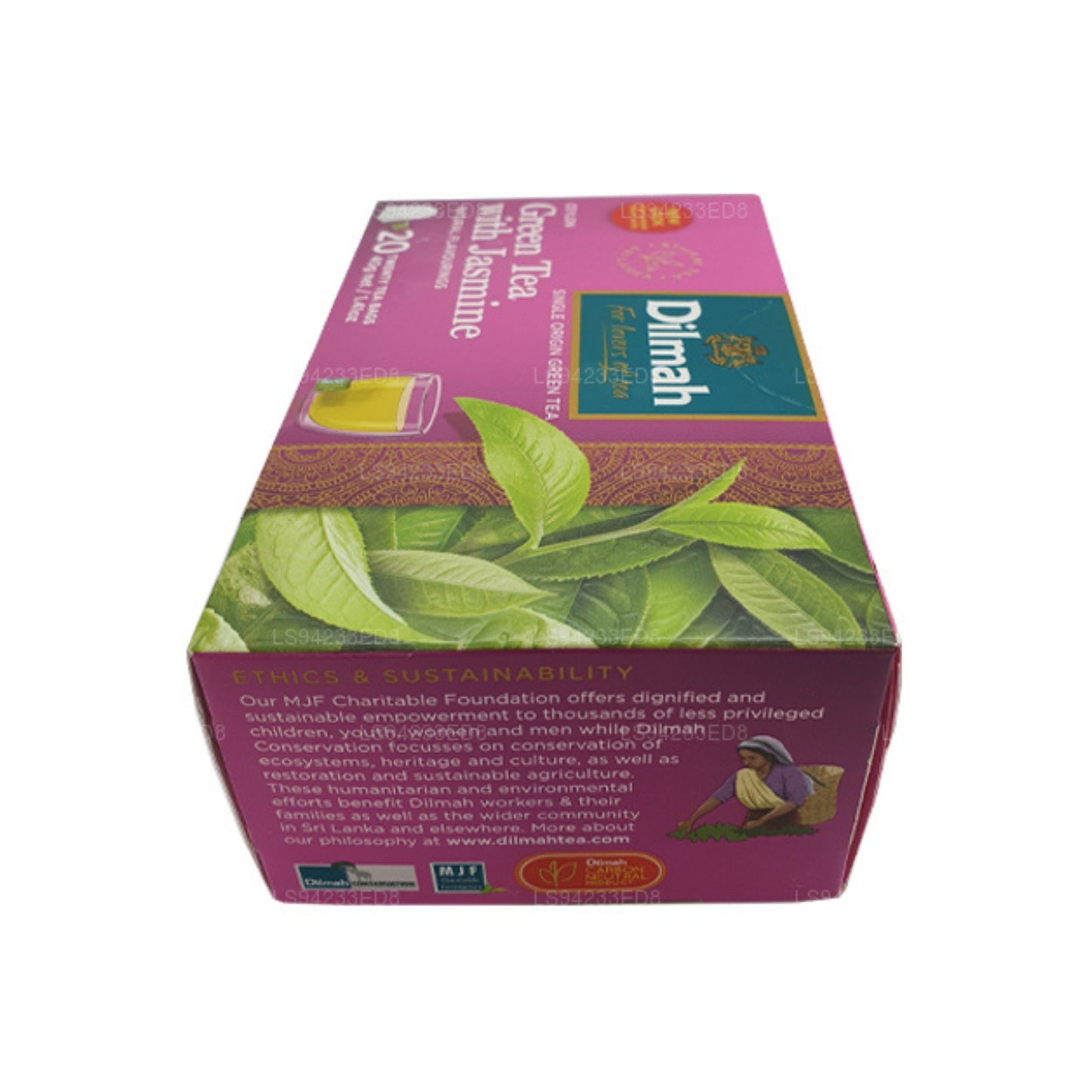 Dilmah Ceylon Green Tea with Jasmine (40g) 20 Tea Bags