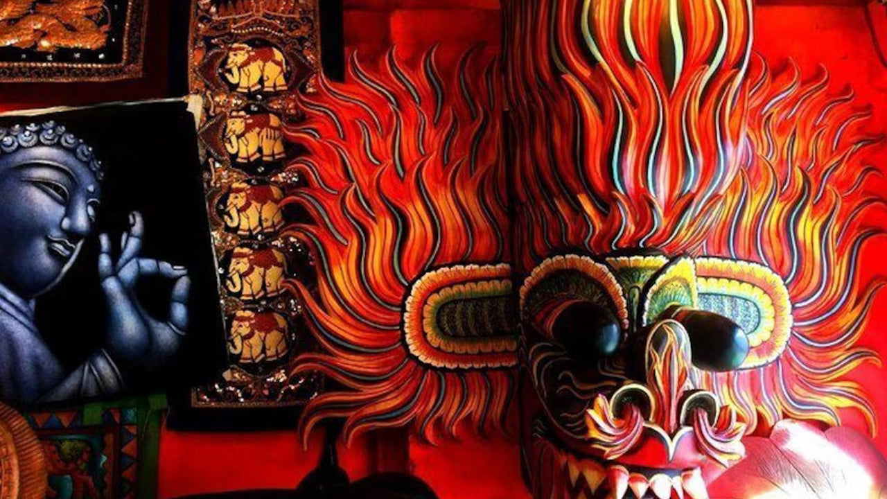 Mask Painting from Ambalangoda