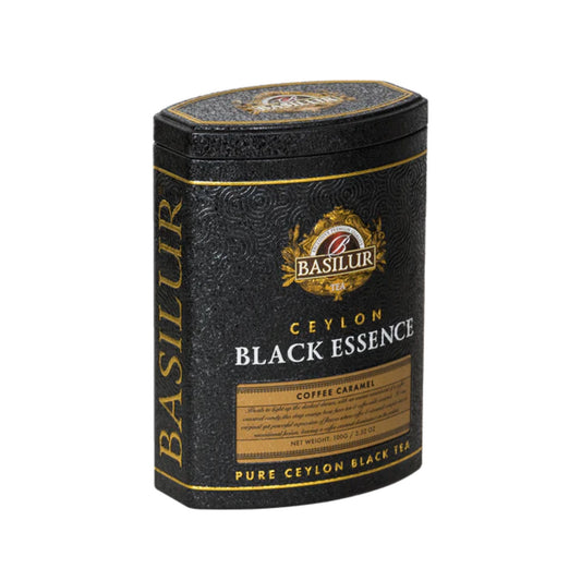 Basilur Ceylon Black Essence 'Coffee Caramel' Metal Caddy (100g)