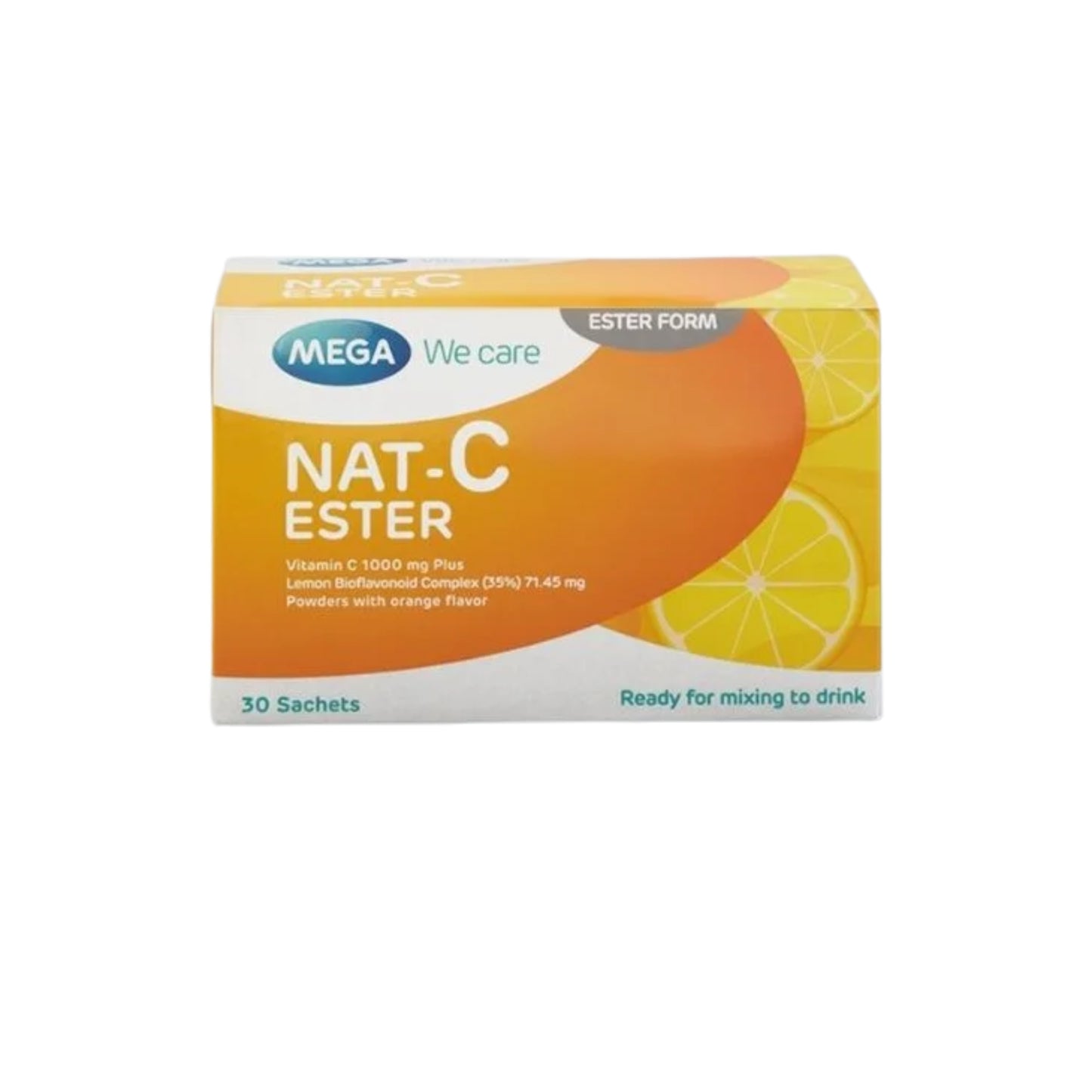 Mega We Care Nat C Ester (30 Sachets)