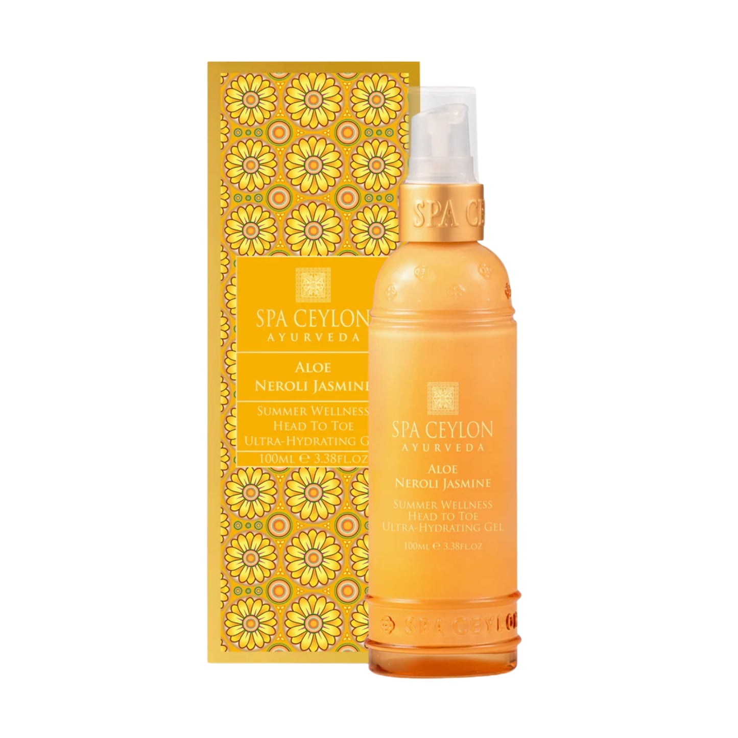 Spa Ceylon Aloe Neroli Jasmine Summer Wellness Head To Toe Ultra Hydrating Gel (100ml)