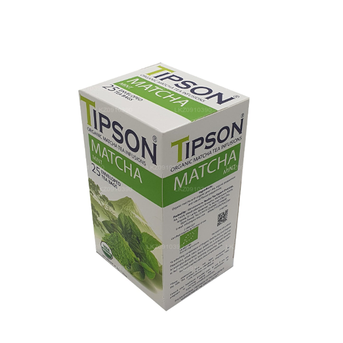 Tipson Organic Matcha Mint (37.5g) 25 Tea Bags