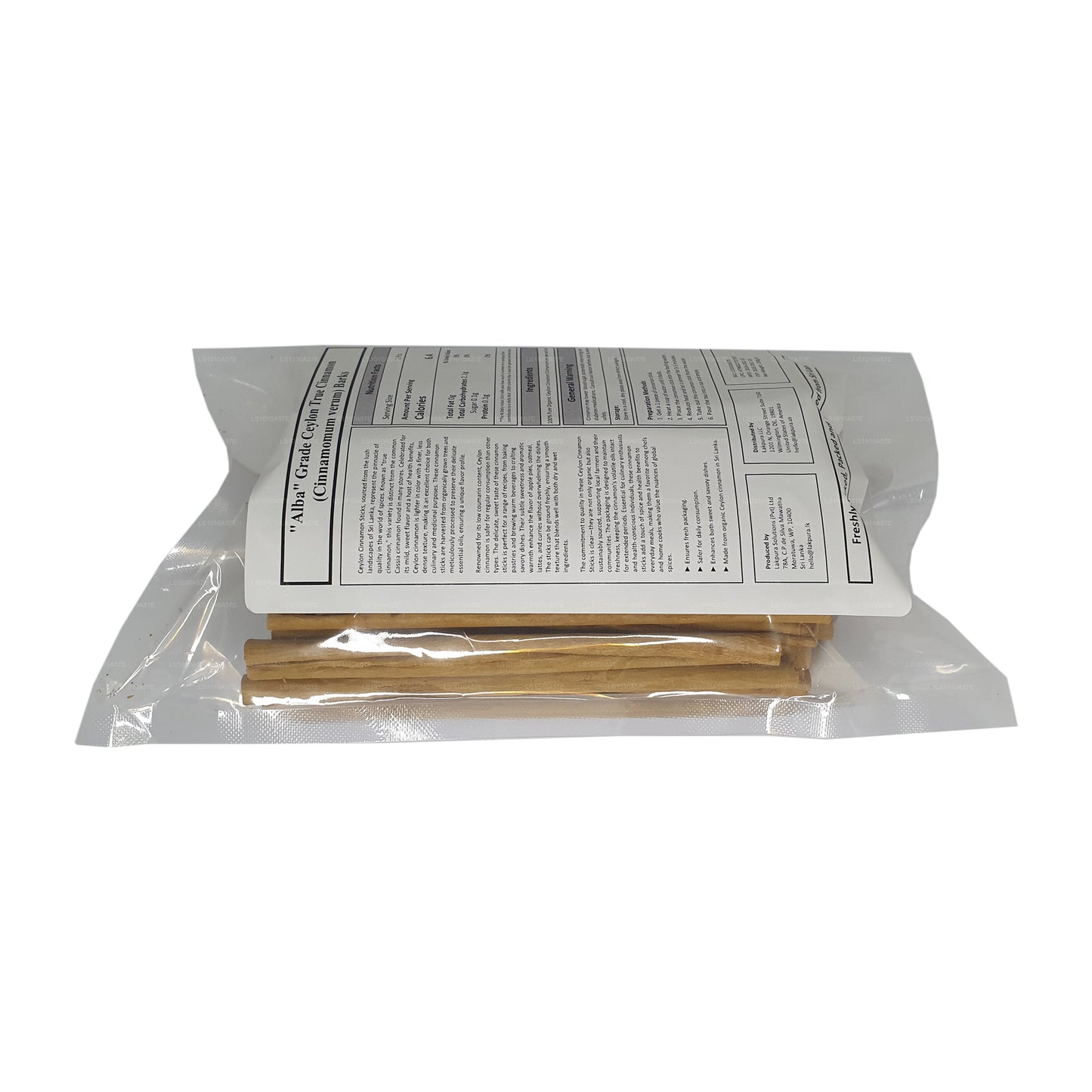Lakpura® Ceylon True Cinnamon "Alba" Grade Sticks