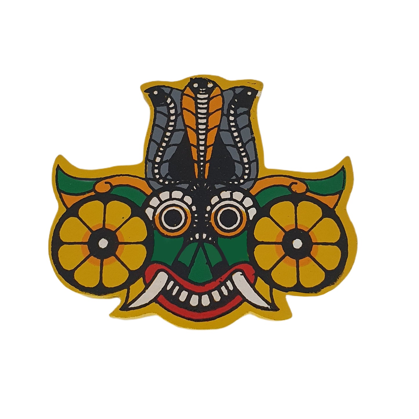 Lakpura® Gara Raksha Mask Fridge Magnet