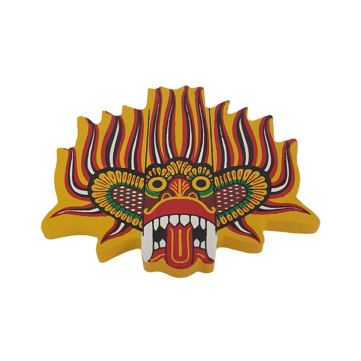 Lakpura® Ginidal Raksha Mask Fridge Magnet