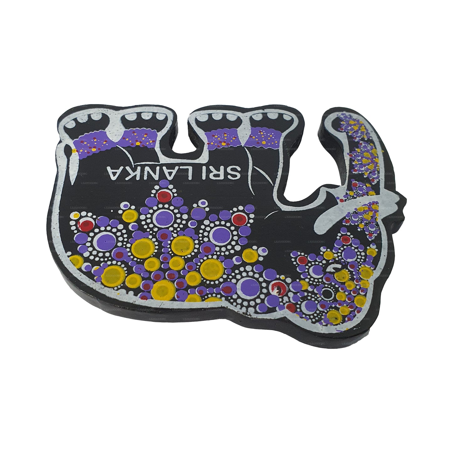 Lakpura® Sri Lanka Traditional Kandy Elephant Fridge Magnet