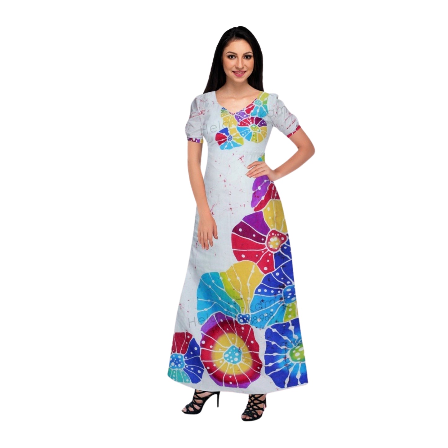 Lakpura® Batik Frock (Design C801)