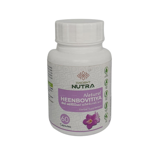 Ancient Nutra Organic Heenbovitiya (60 Veg Capsules)