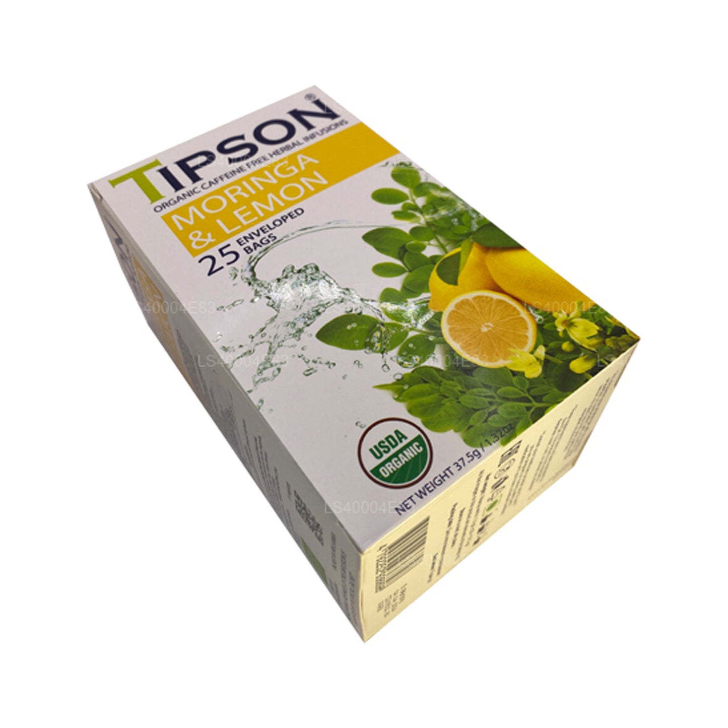 Tipson Moringa And Lemon Tea (37.5g) 25 Tea Bags