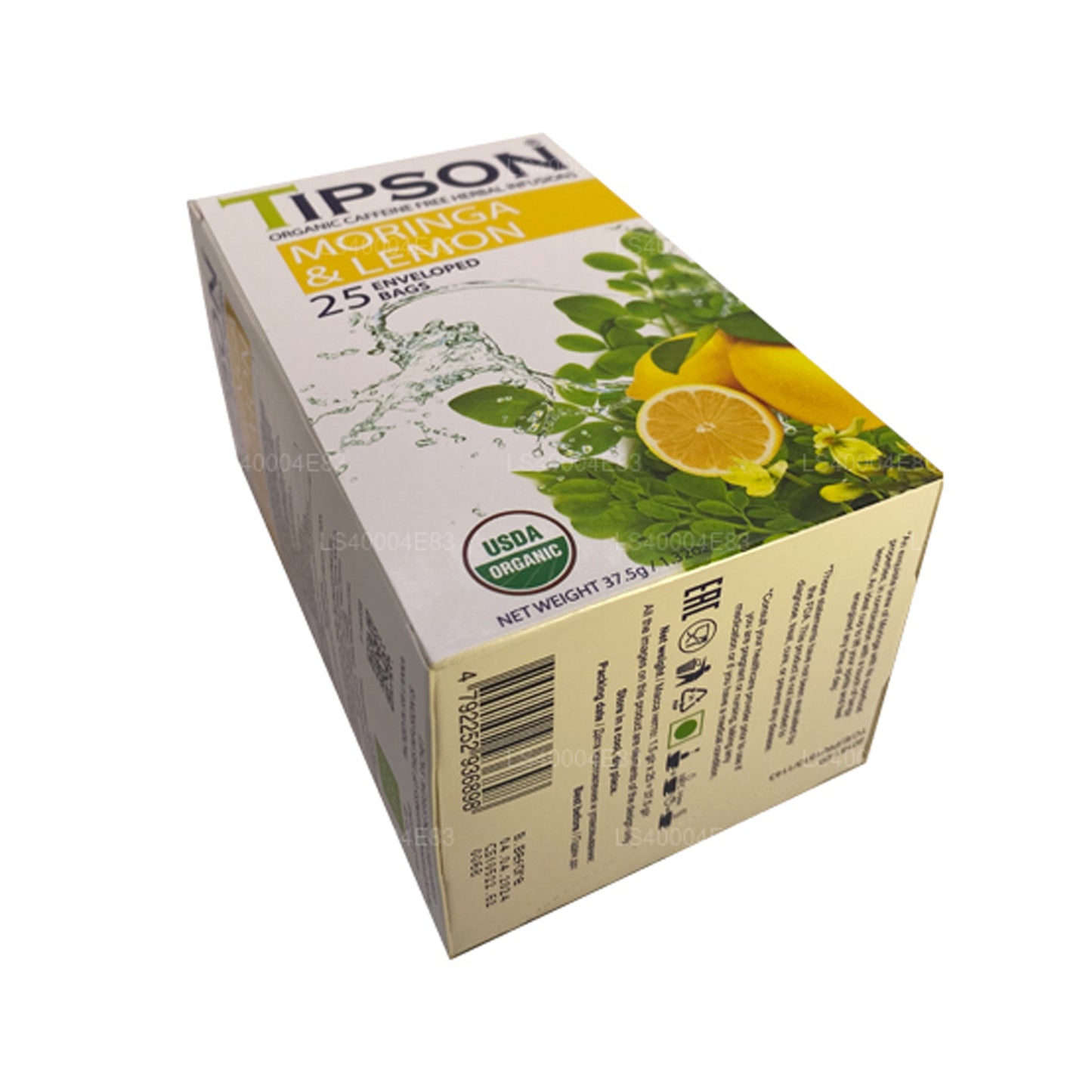 Tipson Moringa And Lemon Tea (37.5g) 25 Tea Bags