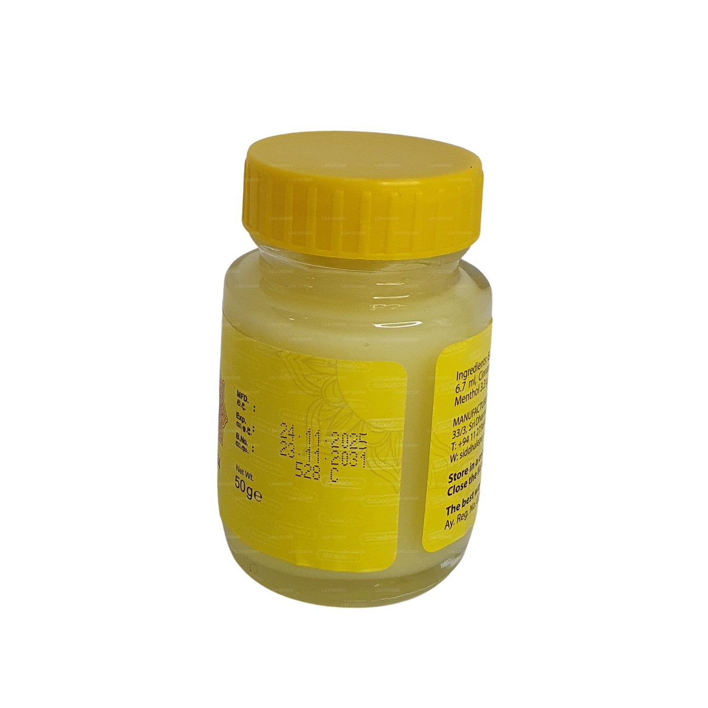 Siddhalepa Ayurveda Herbal Balm