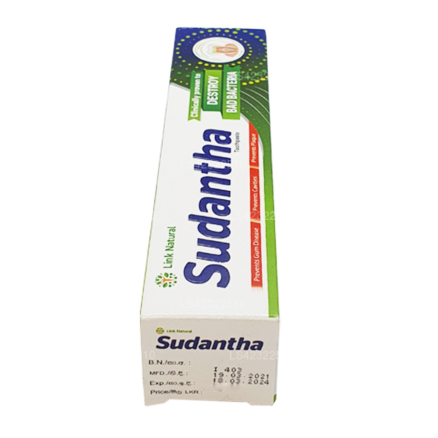 Link Sudantha Herbal Toothpaste