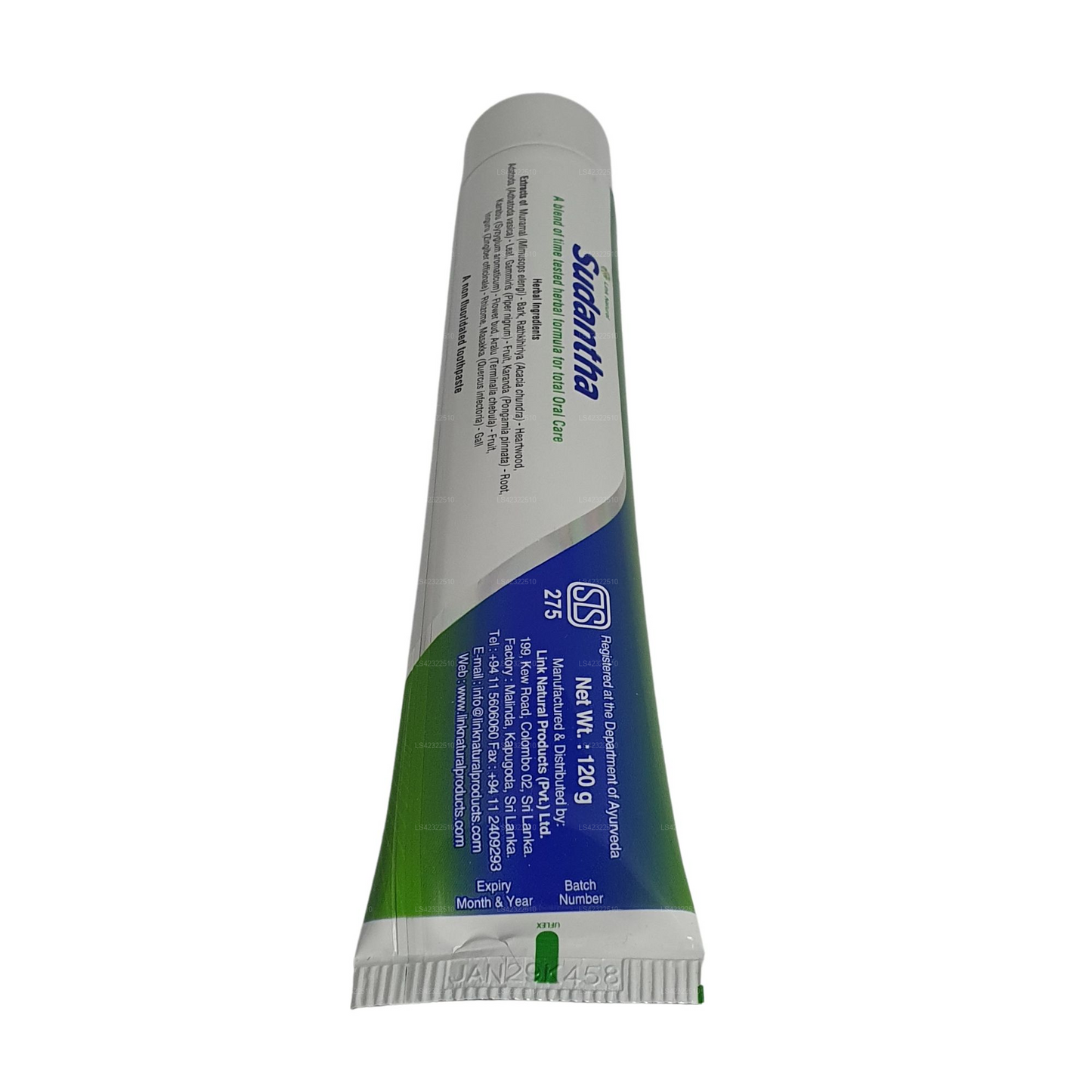 Link Sudantha Herbal Toothpaste