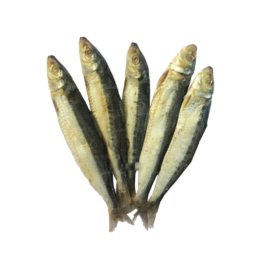 Lakpura Dried Hurullo (Spotted Sardinella Fish) 200g, Salted Dry Fish (Karawala)