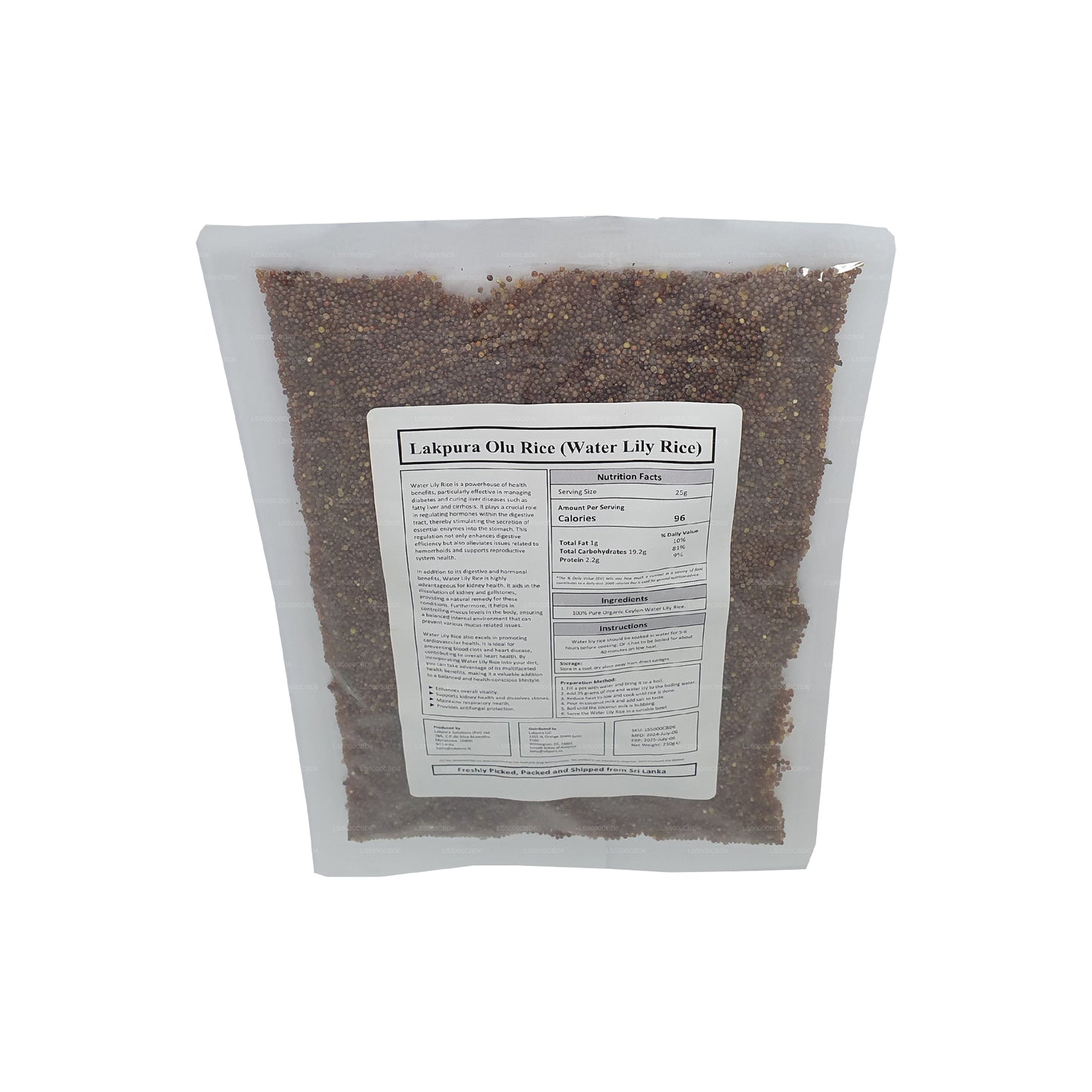 Lakpura Water Lily Rice