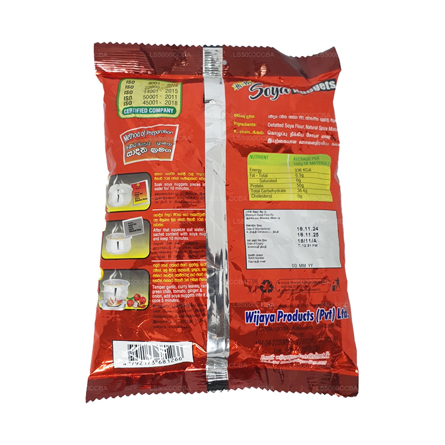 Wijaya Soya Nuggets - Chicken Taste