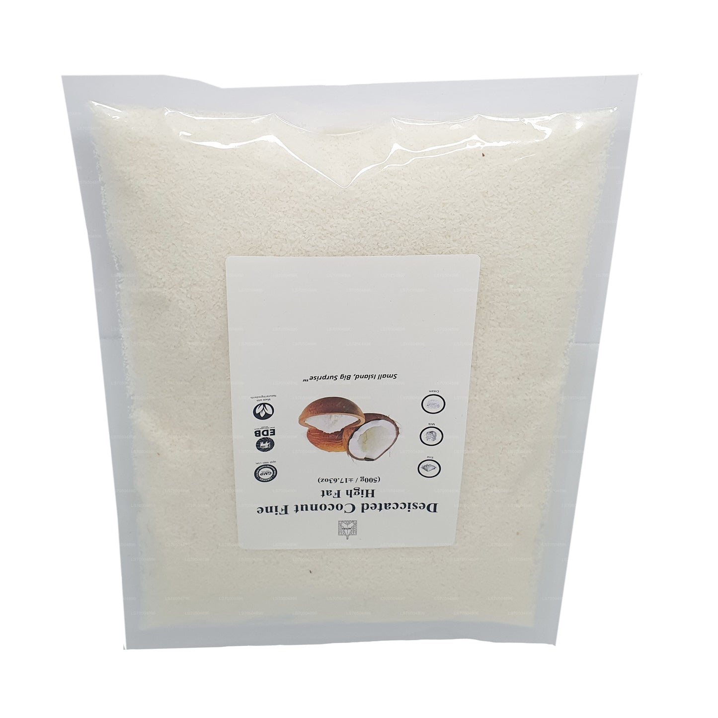 Lakpura Desiccated Coconut Fine - High Fat (500g)