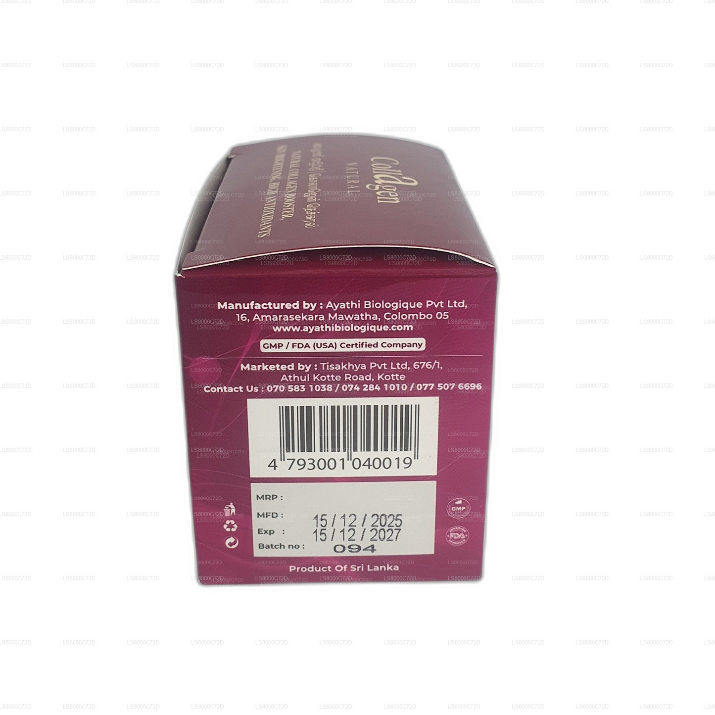 Clif Collagen Natural (60 Capsules)