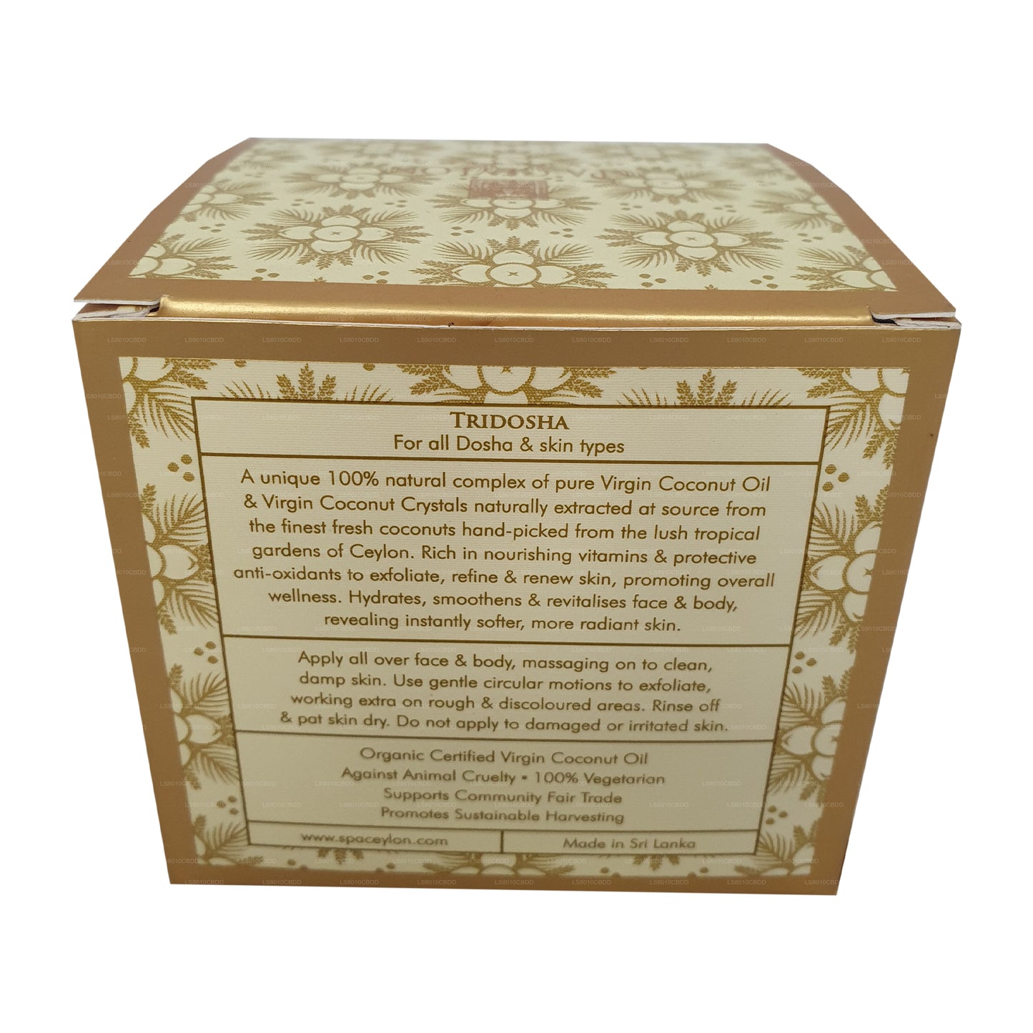 Spa Ceylon Virgin Coconut Face & Body Refining Scrub (100g)