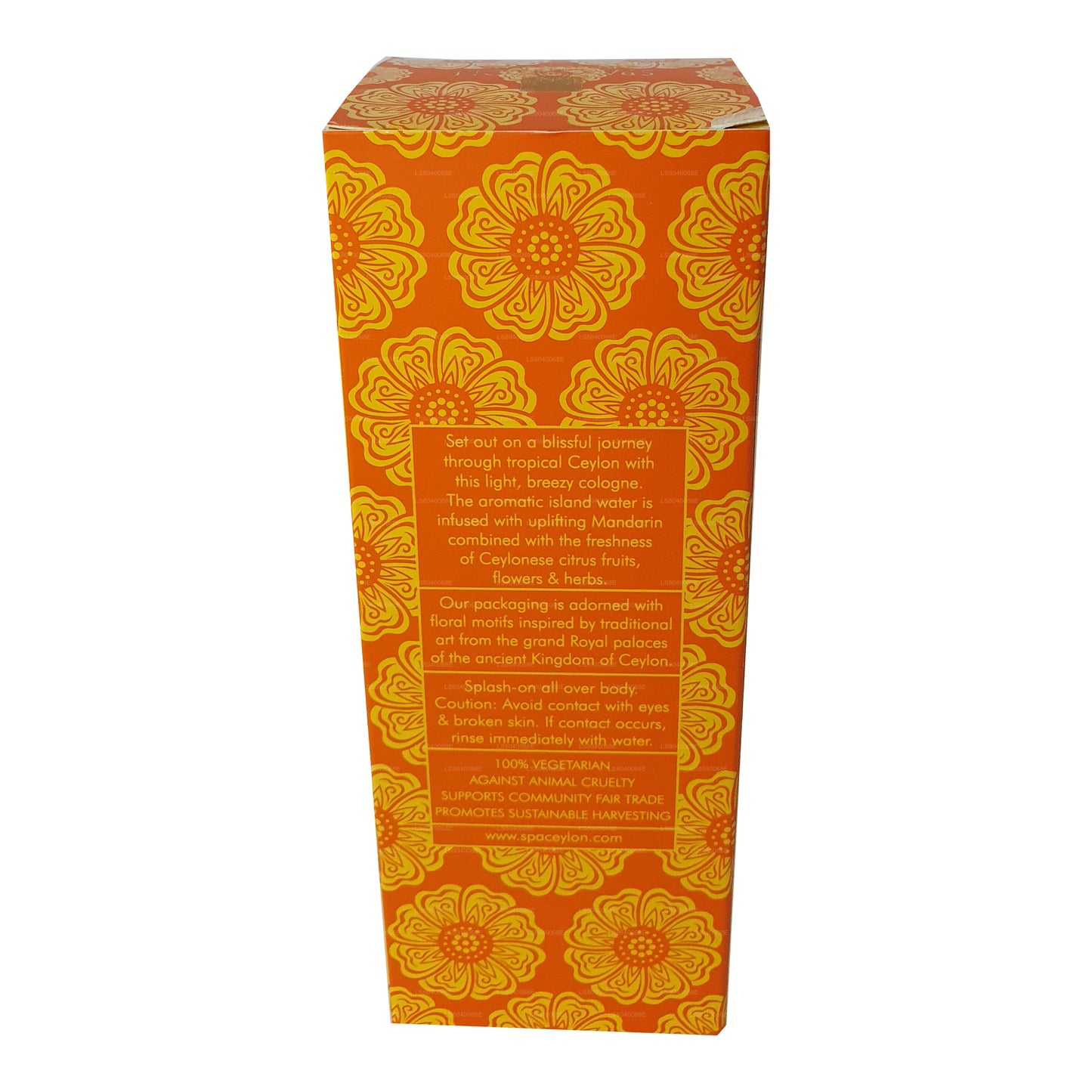 Spa Ceylon Mandarin Spice Eau De Ceylon (100ml)