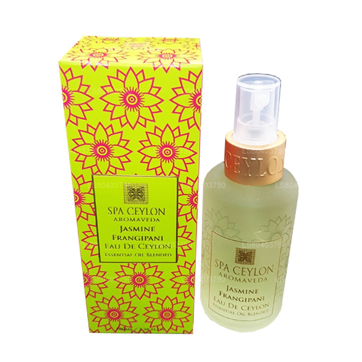 Spa Ceylon Jasmine Frangipani Eau de Ceylon (100ml)