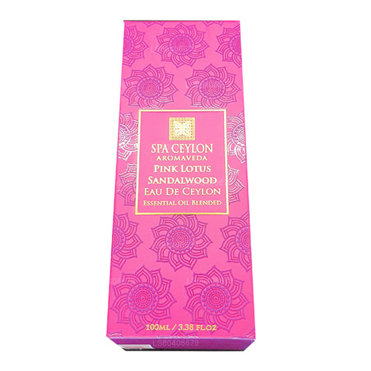 Spa Ceylon Pink Lotus Sandalwood Eau de Ceylon (100ml)